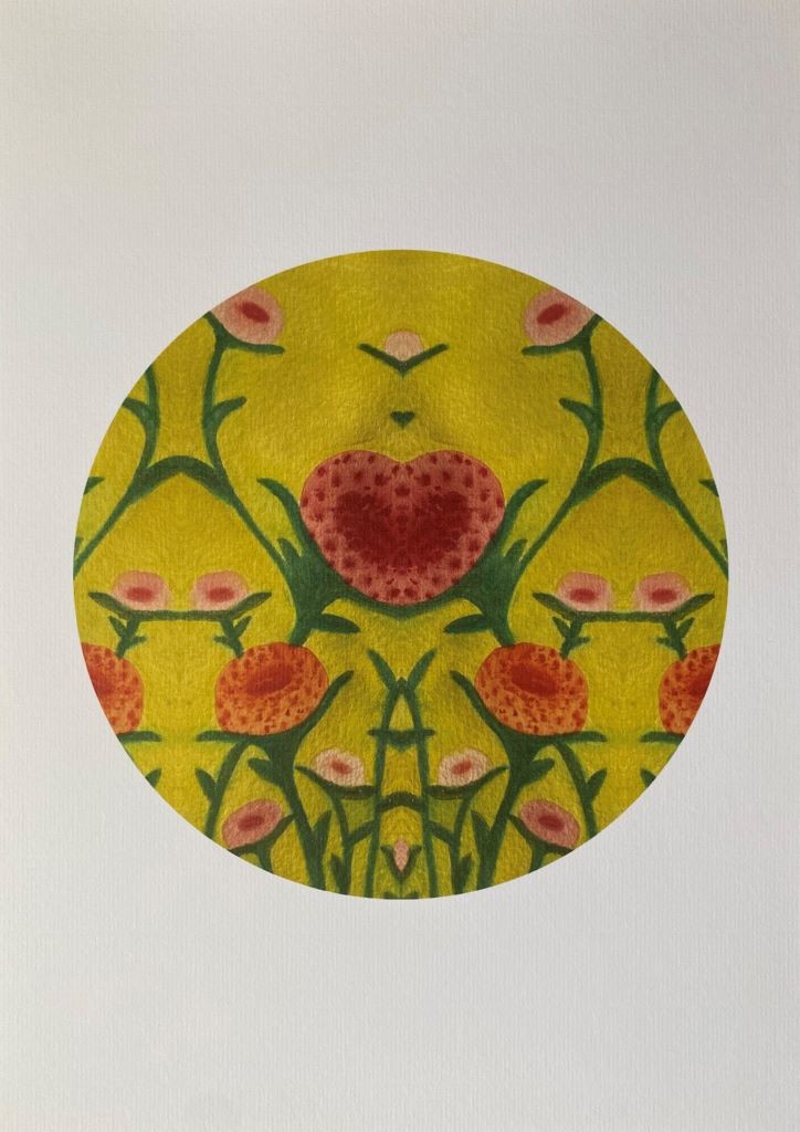 Mariana Viso Rojas, Corazón floral Mariana Viso Rojas, Corazón floral