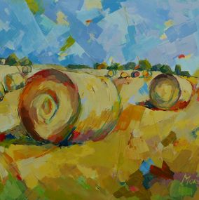 Pintura, Fields od Gold, Miriam Montenegro