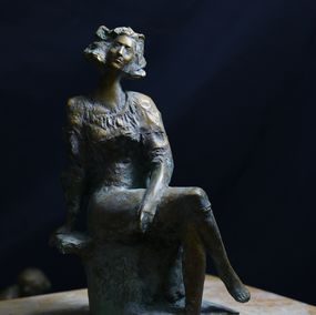 Sculpture, Thoughtful Pose, Kamo Aloyan