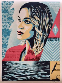 Print, Environmental Justice, Shepard Fairey (Obey)