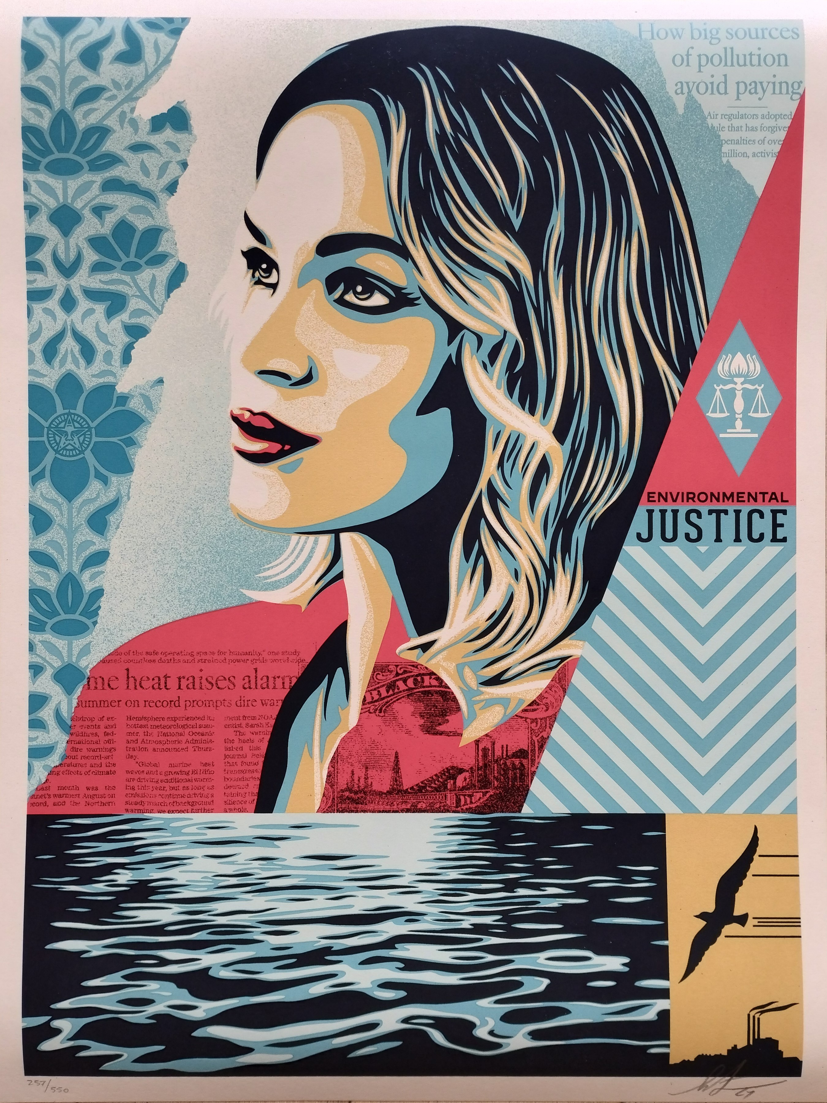 Shepard Fairey (Obey), Environmental Justice Shepard Fairey (Obey), Environmental Justice