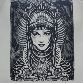 Print, Peace Goddess, Shepard Fairey (Obey)