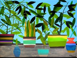 Peinture, Giardino, Tamara Bellarte