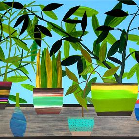 Peinture, Giardino, Tamara Bellarte