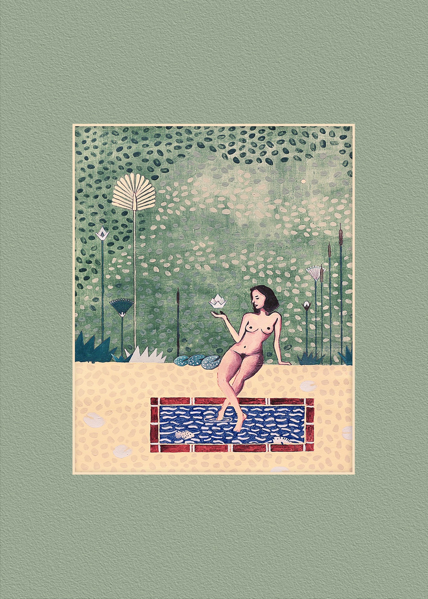 Aurélie Trabaud, Jardin d'orient - Botanical sceneries Aurélie Trabaud, Jardin d'orient - Botanical sceneries