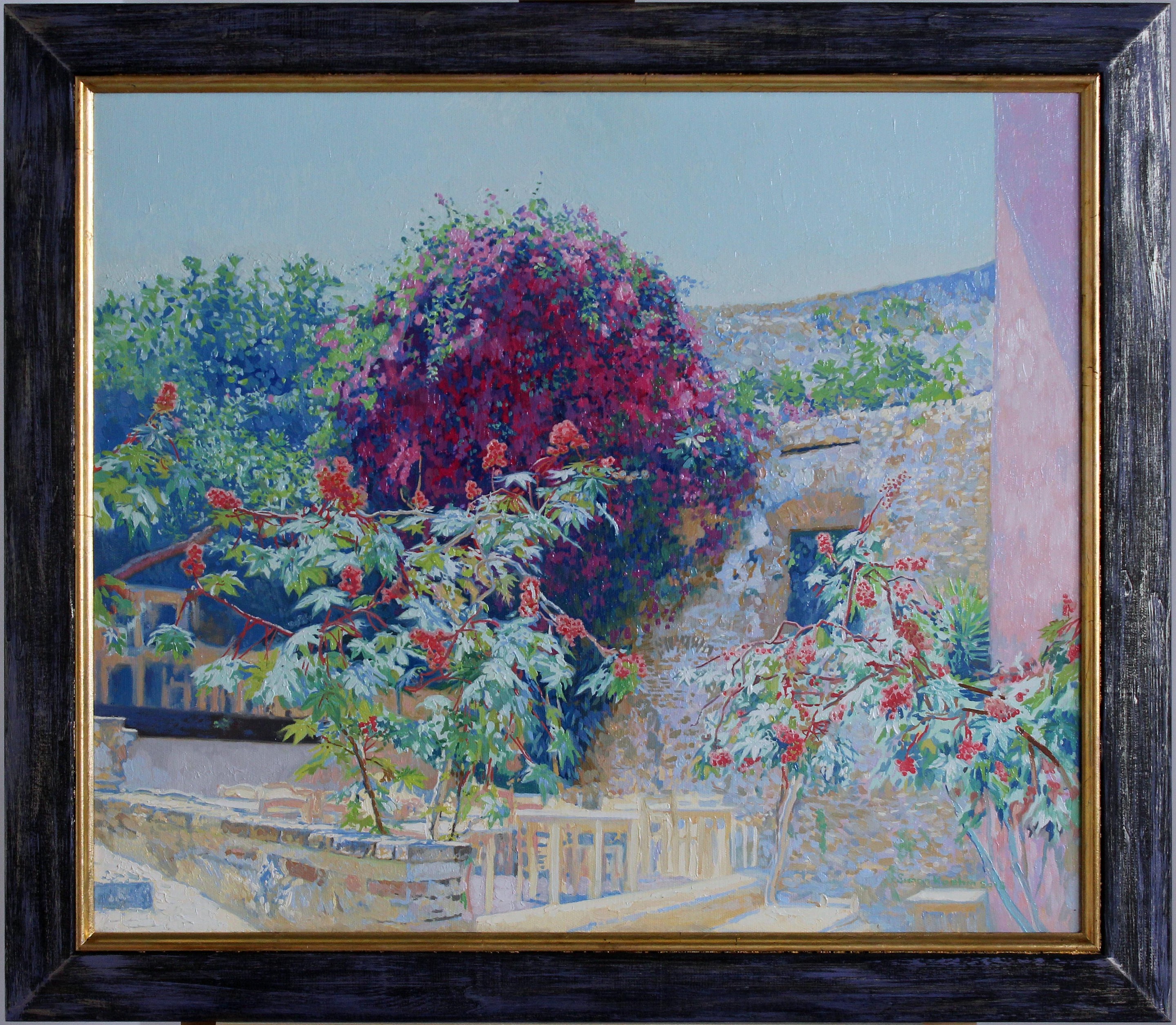 Simon Kozhin, Summer cafe in Kerkyra Simon Kozhin, Summer cafe in Kerkyra