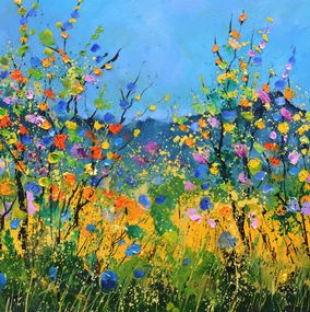 Painting, Full summer, Pol Ledent