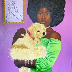 Pintura, Max in Loving Arms, Tolulope Adigbo