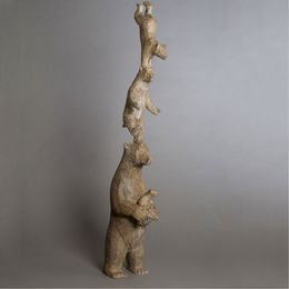 Escultura, Quatre pizzlys, Sophie Verger