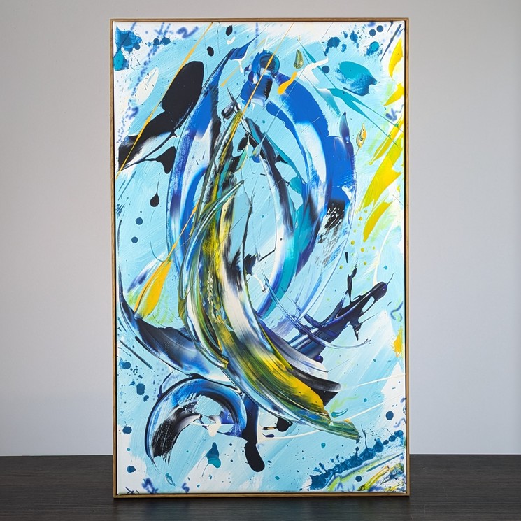 Daniel Timko, Kamil, Painting on canvas