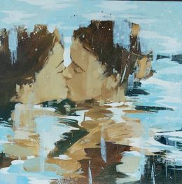 Peinture, Les amoureux, Jean Marie Drouet