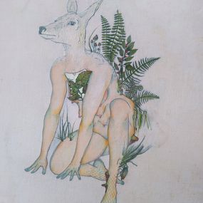 Drucke, La biche aux fougères, Lara Blanchard