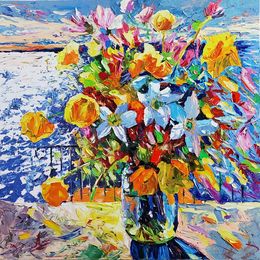 Painting, Joyful Bouquet, Andranik Harutyunyan