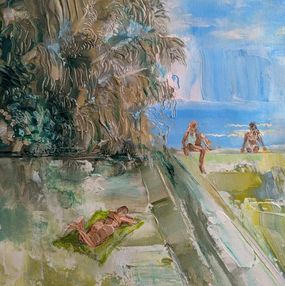 Pintura, At the beach, Lika Kakhidze