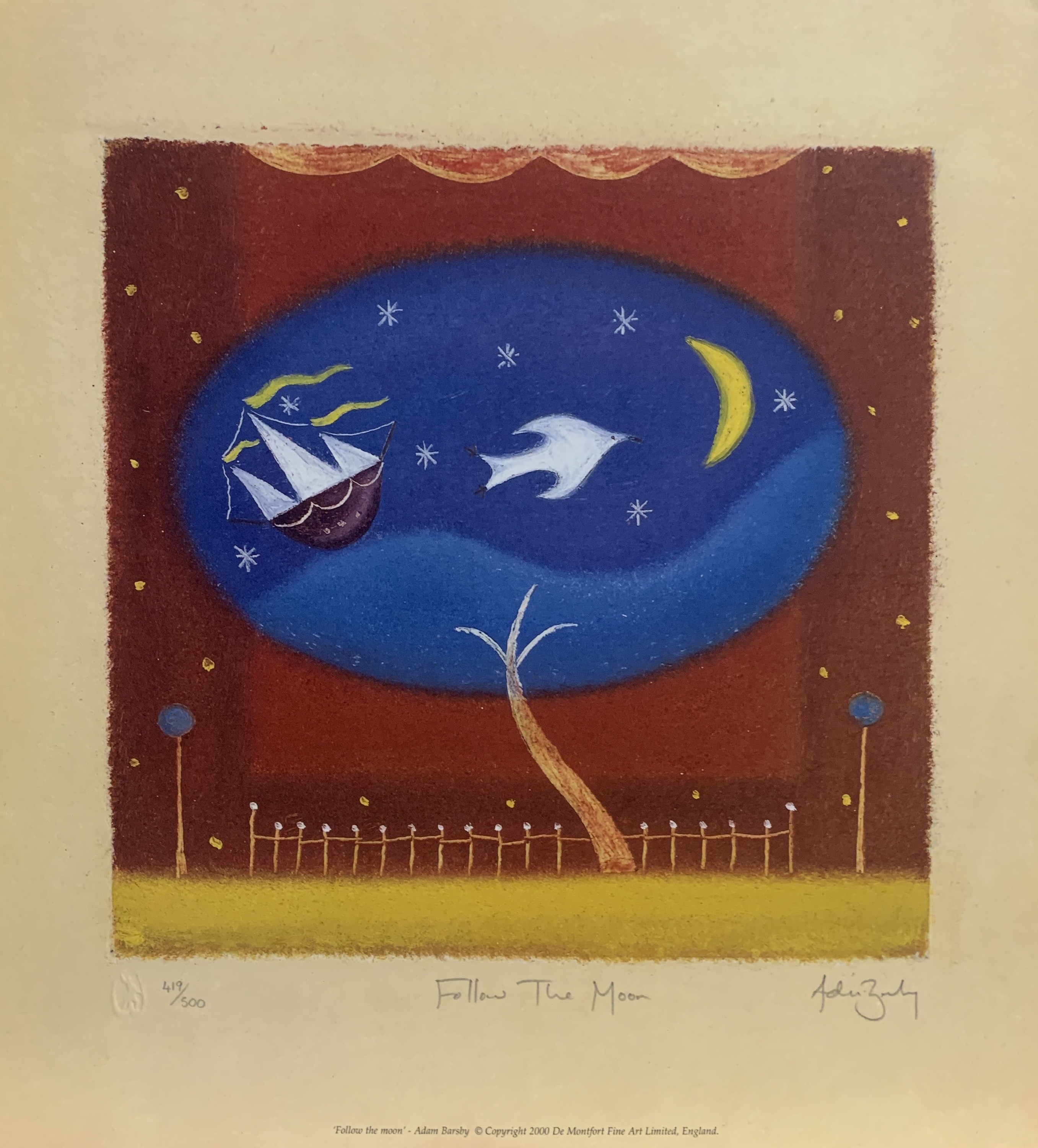 Adam Barsby, Follow the Moon Adam Barsby, Follow the Moon