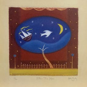 Print, Follow the Moon, Adam Barsby