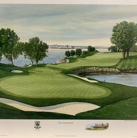 Print, The Seventeenth - the Burlington Golf and Country Club, Alan Kingsland