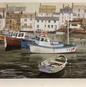 Print, Fishing Boats, Alan Kingsland