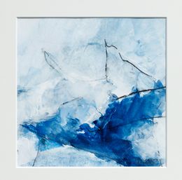 Peinture, Quand rêvent les nuages 1 - Art abstrait, Virginie Banas