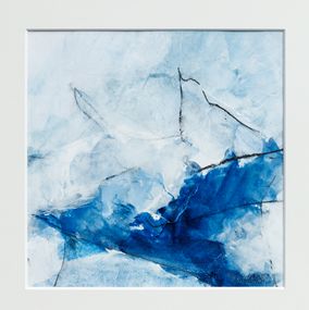 Peinture, Quand rêvent les nuages 1 - Art abstrait, Virginie Banas