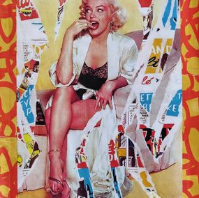 Peinture, Marilyn lady love, Dr. Love