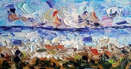 Painting, Sea Foam and Wind, Antonino Puliafico