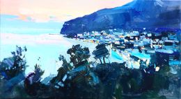 Painting, Evening Italy, Yehor Dulin