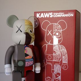 Design, Kaws X Be@rbrick Dissected 400% (Red), Kaws