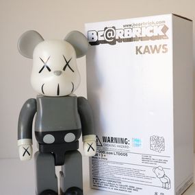 Design, Kaws X Be@rbrick  Companion Grey 400%, Kaws