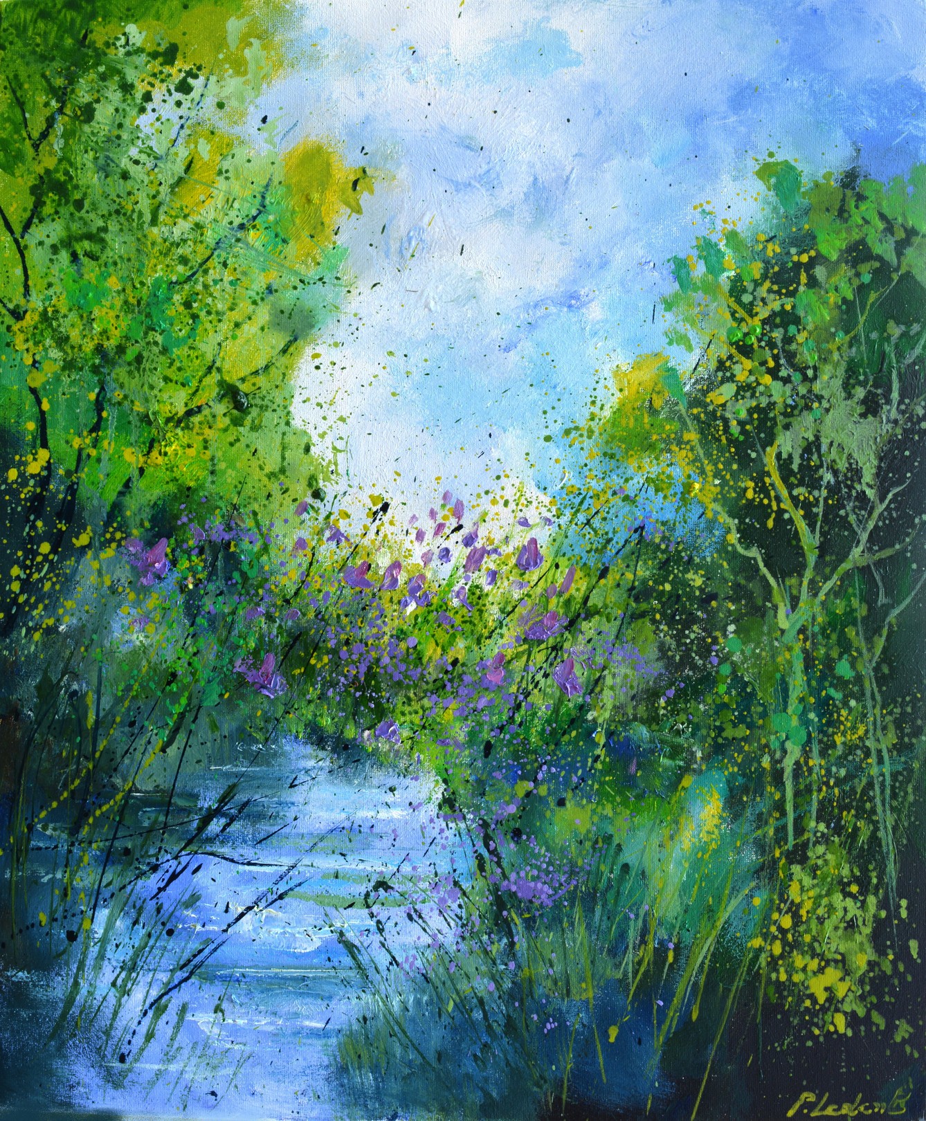 Pol Ledent, Quiet waters Pol Ledent, Quiet waters