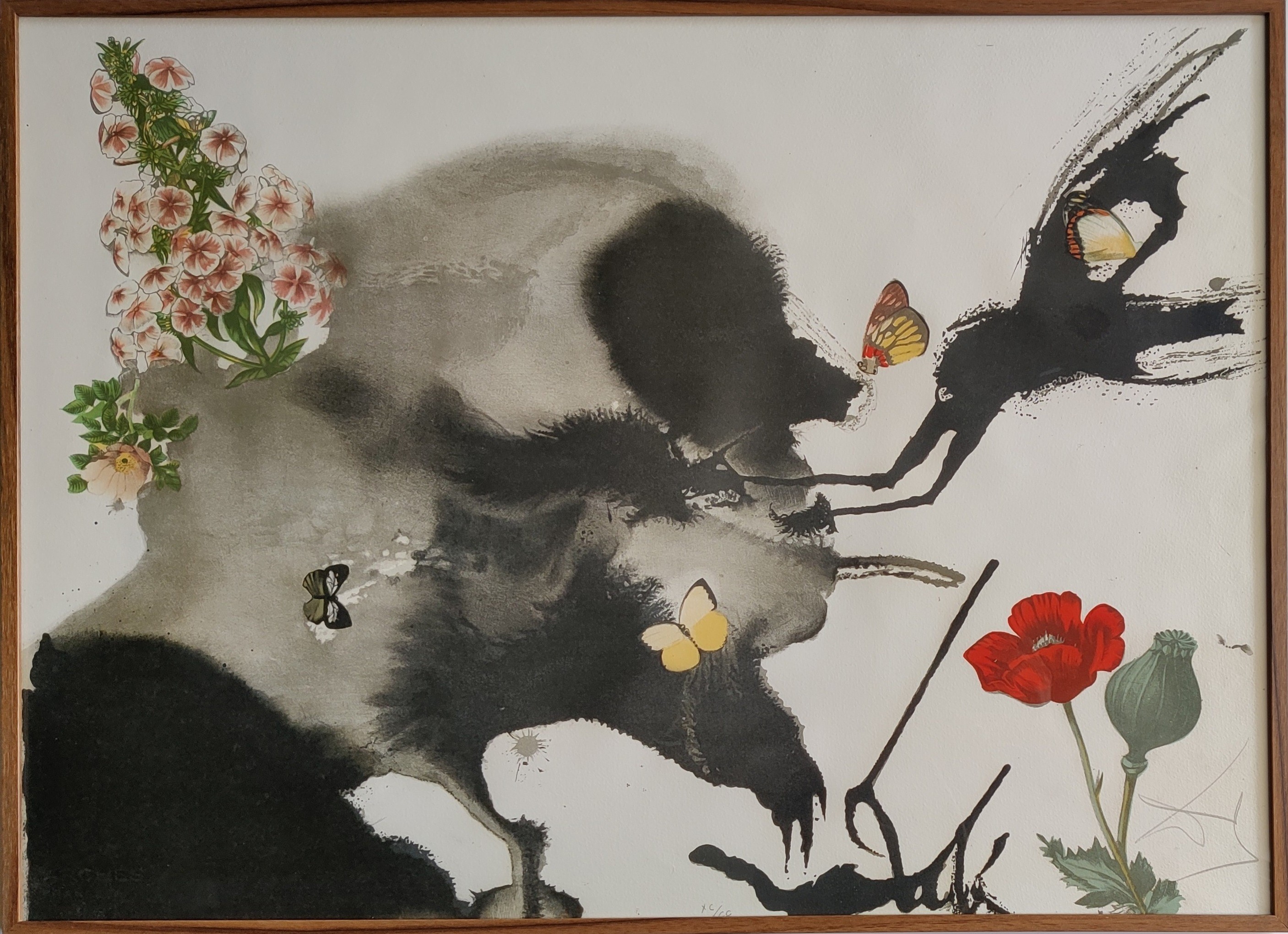 Salvador Dali, Autumn from the suite “The Seasons” Salvador Dali, Autumn from the suite “The Seasons”