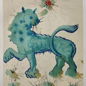 Print, Leo, from Signs of the Zodiac, Salvador Dali