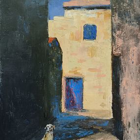 Painting, The Keeper of The Yard, Arto Mkrtchyan