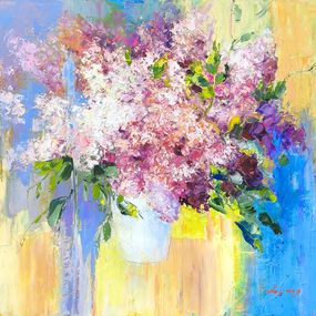 Painting, Lilacs Symphony, Hrach Baghdasaryan