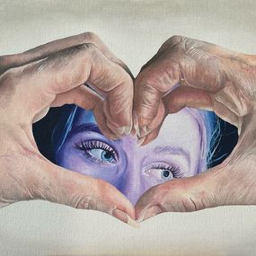 Painting, Strong Heart, Emma Burrow