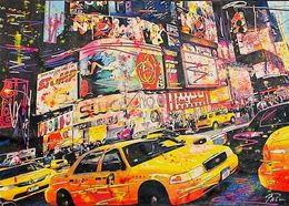 Painting, New-York Taxis, Joaquim Falcó