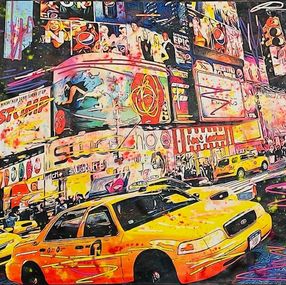 Peinture, New-York Taxis, Joaquim Falcó