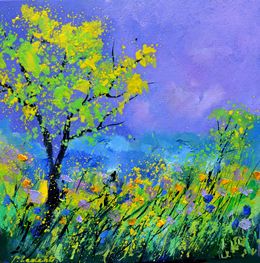 Painting, Summer feast, Pol Ledent