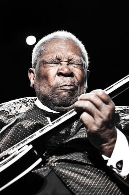 Photography, B.B King, Fox Theater, Oakland, Jérôme Brunet