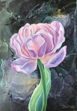 Peinture, Tulip, Olga Volna