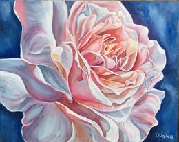 Peinture, Rose, Olga Volna