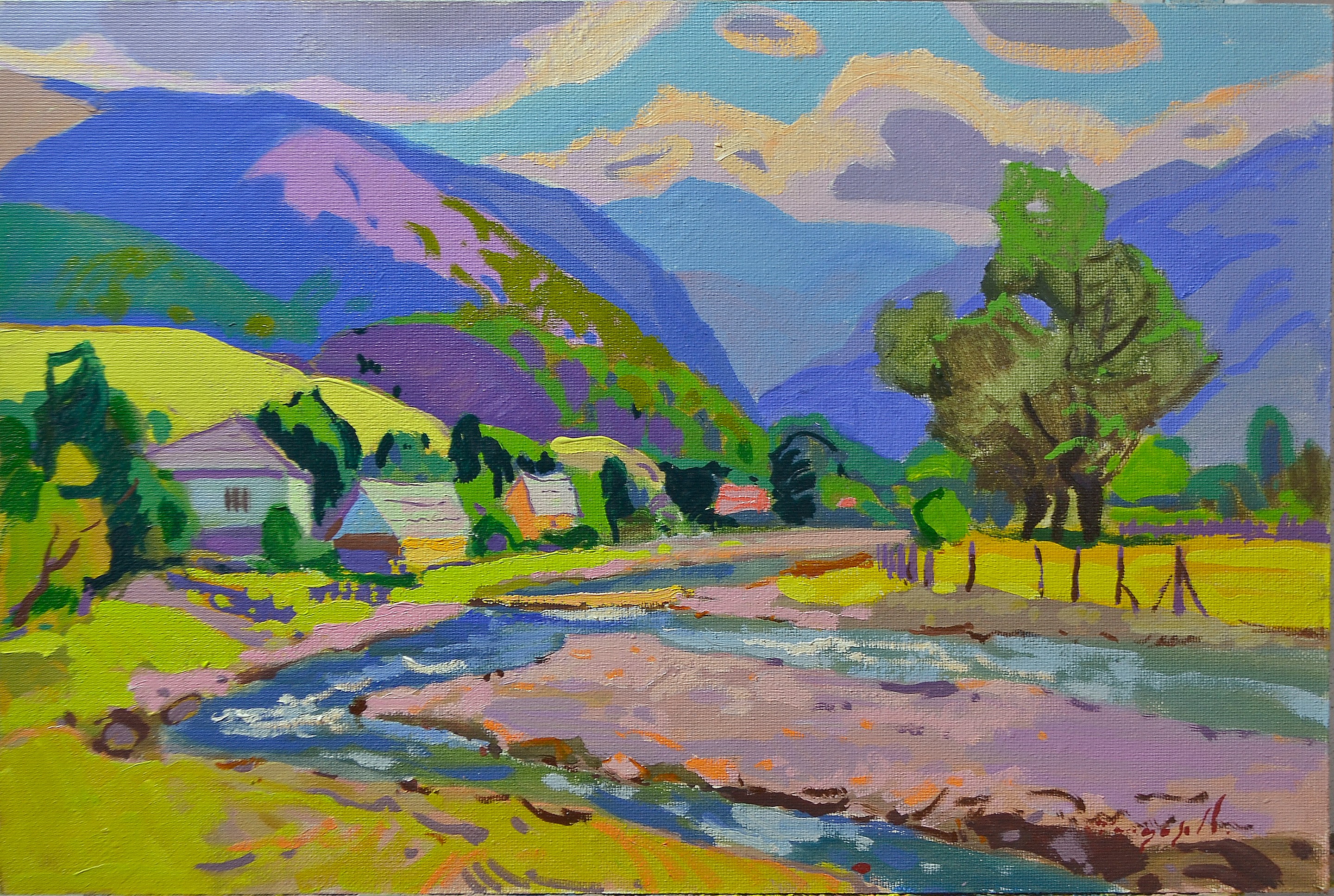 Alexander Shandor, Summer Motif Alexander Shandor, Summer Motif