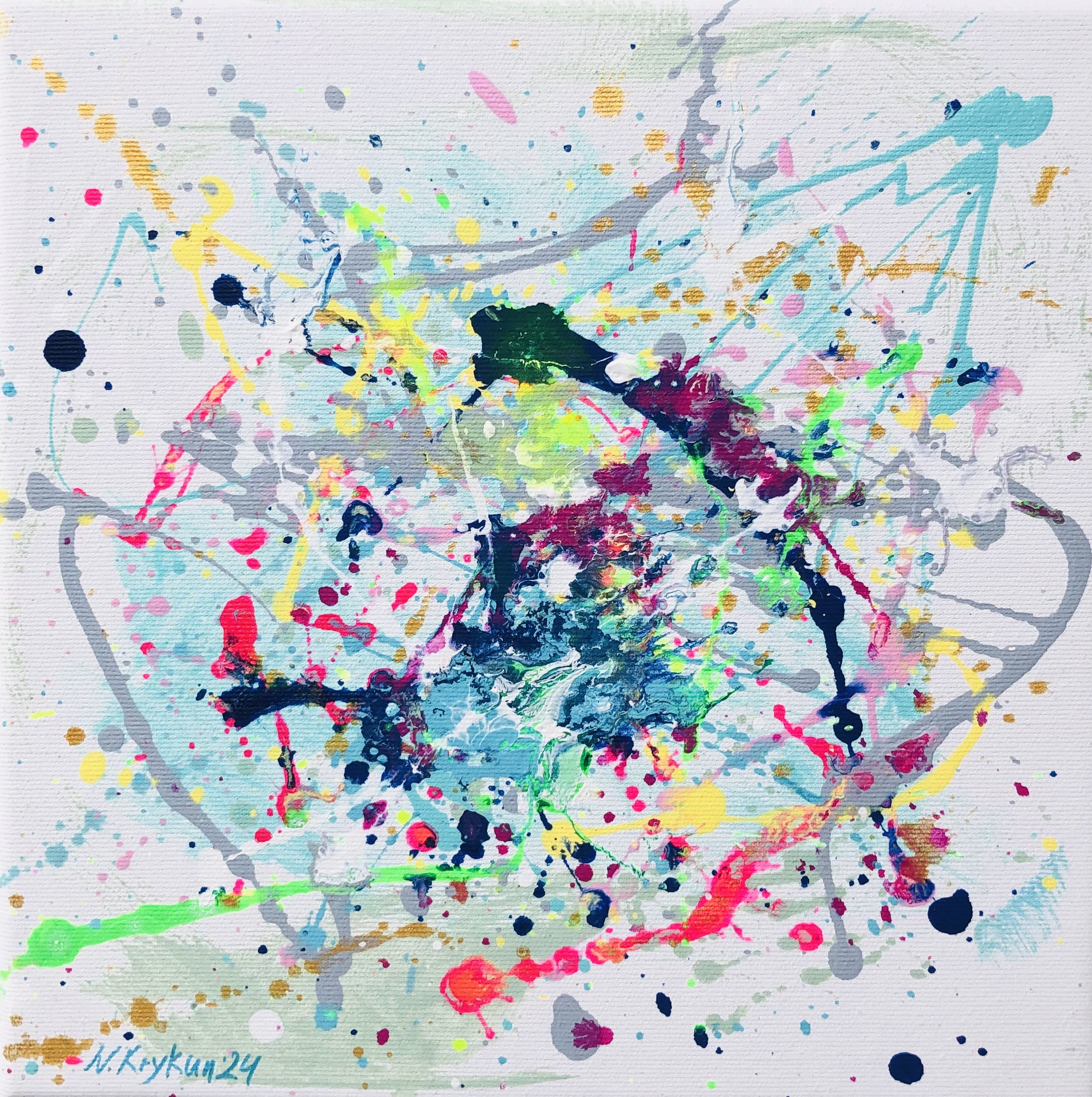 Nataliia Krykun, All You Need - colorful abstraction Nataliia Krykun, All You Need - colorful abstraction