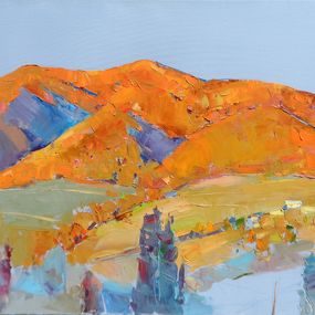 Painting, Mountains, Yehor Dulin