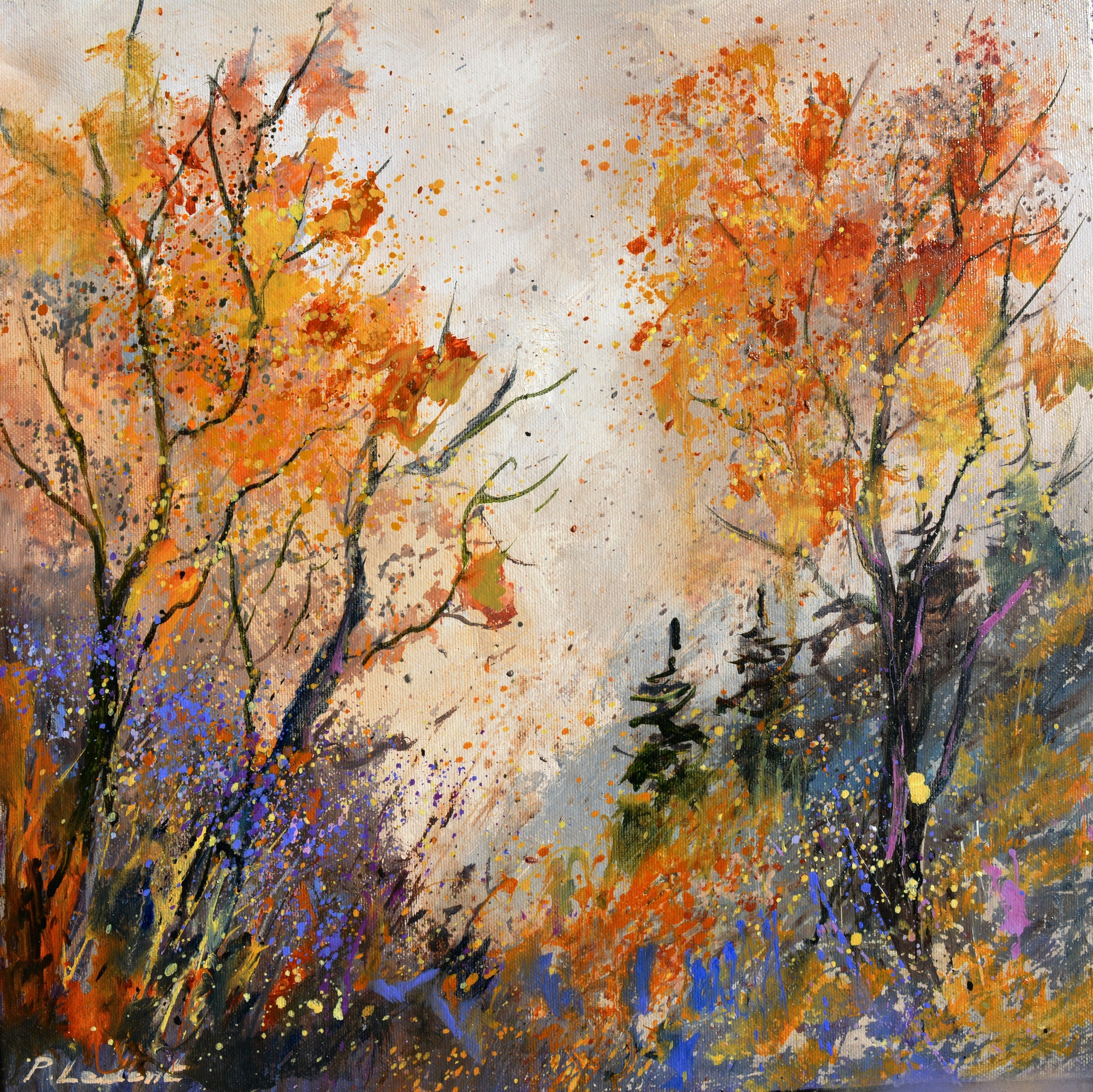 Pol Ledent, Autumn in the wood 44 Pol Ledent, Autumn in the wood 44