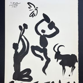 Drucke, Danseur et musicien (1), Pablo Picasso