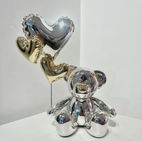 Skulpturen, Teddy Love Chrome Argent/Or Prestige, Nicolas Krauss