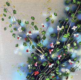 Painting, Quiet Bloom of Serenity, Anastassia Skopp