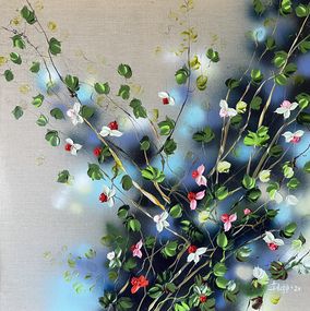 Painting, Quiet Bloom of Serenity, Anastassia Skopp