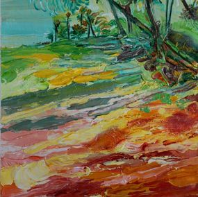 Peinture, On Island, Lika Kakhidze